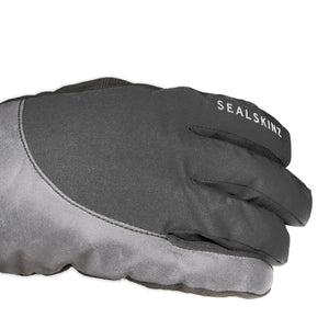 SealSkinz black and grey glove detail