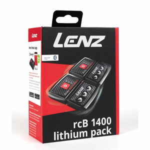 Lenz rcB 1400 lithium pack battery set in retail packaging