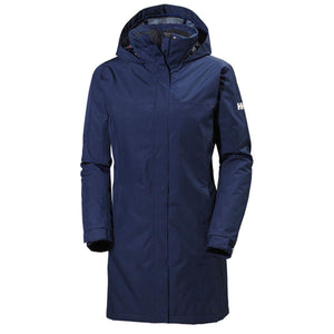 Helly Hansen navy blue hooded rain coat