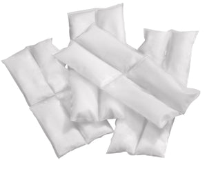 TechKewl white rectangular cooling gel packs
