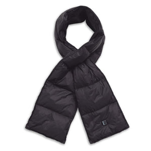 Black Venture Heat quilted heated scarf