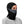 Person wearing a black N-Ferno balaclava with a grey mesh nose and mouth cover