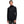 Woman wearing a black Black Diamond hooded fleece jacket