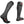 Pair of grey Meister heated socks with battery pocket