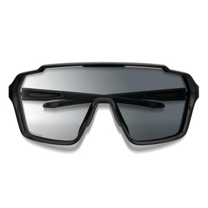 Smith Optics Shift XL Mag Sunglasses ChromaPop Photochromic Clear To Gray - Black Frame