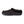 Cloud Nine Sheepskin black wool slipper with fur lining and rubber sole