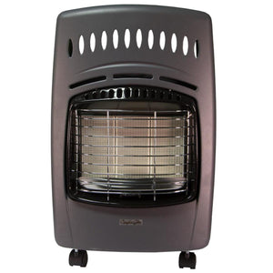 World Marketing Comfort Glow Propane(LP) Cabinet Heater - Piezo Ignition/Gray