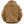 Back view of tan ActionHeat hooded work jacket with ribbed cuffs and hem