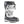 Baffin white and black winter boot with lace up closure and rubber base