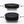 Top and side view of a black Bellroy sling bag with a zippered closure