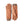 Hestra tan leather gloves with brown ribbed knit cuffs