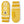 Hestra yellow and white patterned knit mittens