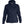 FjallRaven navy blue hooded jacket with front zipper and side pockets