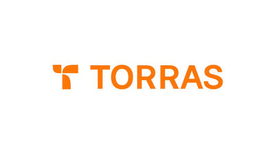 The TORRAS logo features an orange stylized 