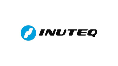 INUTEQ logo: a blue circle with a white stylized 'S' shape to the left of the bold, black, italicized text 