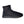Volt black quilted ankle boot with faux fur lining and Volt logo