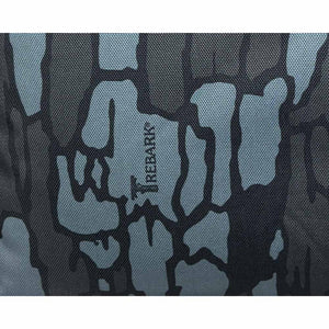 AO Coolers Trebark camouflage fabric pattern in shades of grey and black