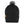ActionHeat black cable knit beanie with grey faux fur pom pom and tan brand tag