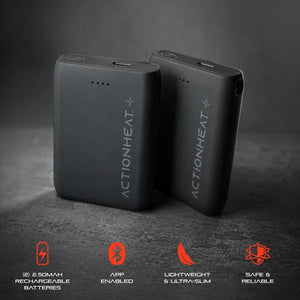 ActionHeat 7V 2500mah Bluetooth Battery Kit