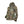 DSG Outerwear womens camo hooded jacket with teal zipper accents