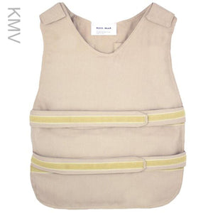 Beige Kool Max cooling vest with two adjustable velcro straps