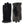 Hestra black leather and knit gloves
