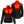 Gerbing heated jacket showing front and back heating elements in red