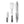 BioLite stainless steel knife spatula and tongs set