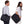 Man and woman carrying black Thule laptop briefcases with shoulder straps