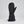 Gordini black insulated winter mitten with leather palm and adjustable wrist strap