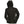 DeWalt black hooded softshell heated jacket with grey side panels