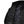Interior view of black N-Ferno quilted jacket with zipper and snap button closure