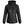 ActionHeat black hooded quilted jacket with front zipper and chest pocket
