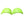 Pair of lime green Hotronic BootDoc boot caps