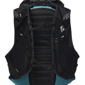 Black Diamond running vest with mesh back panel and front storage pockets