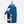 Nathan blue handheld water bottle with adjustable strap