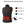Black heated vest showing three temperature settings and USB power source requirements