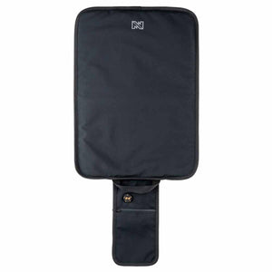 Mobile Warming black heated seat pad with control button