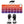 Aheata unisex 7V glove size chart showing hand measurements in inches for sizes extra small through double extra large