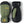 Hestra green and black winter mittens with CZone branding