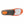 Sidas orange and black athletic shoe insole with grey forefoot pad