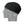 HyperKewl black cooling skull cap on a clear mannequin head