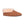 Cloud Nine Sheepskin tan suede slipper with cream wool cuff
