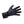 Fired Up X black heated glove with zipper cuff and power button