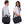 Man and woman carrying black Thule laptop bags with shoulder straps