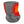 ActionHeat grey heated neck gaiter with red heat zone graphic