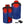 ActionHeat heated vest showing heating element placement and dimensions with power bank and charging cable