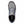 Top view of grey Korkers wading shoe with blue lacing details