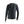 Back view of a black Seirus long sleeve base layer shirt with a subtle chevron pattern