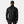 Back view of a person wearing a black Helly Hansen quilted puffer jacket